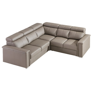 TERRACE Large Modern Corner Sofa Bed | 2610mm X 2410mm | Many upholstery materials |