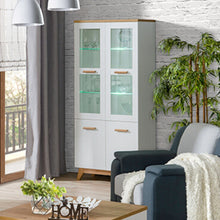 Load image into Gallery viewer, Unique Display Cabinet SVEN | laminated chipboard