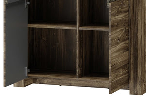 EASTWOODS | Stylish Wood Large 2 Door Display Cabinet - BELVEDER Collection! | 2020 - EASTWOODS