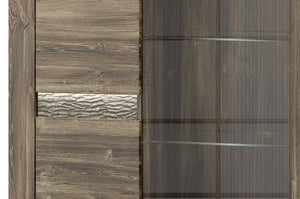EASTWOODS | Stylish Modern Wood Medium 2 Door Display Cabinet - BELVEDER Collection! | 2020 - EASTWOODS