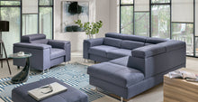 Load image into Gallery viewer, BLANCO Modern footstool | Many upholstery materials