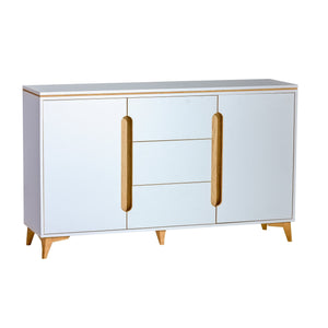 Modern Style Sideboard - GAPPA | WHITE | laminated chipboard