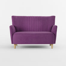 Load image into Gallery viewer, CAVE 2 seater Sofa | Available In Different Colored Fabric Or Ecoleather