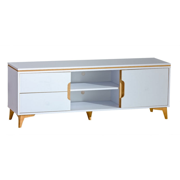 Unique TV Stand - GAPPA | WHITE | laminated chipboard