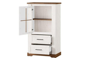 EASTWOODS | Modern 1 Door, 2 Drawer Display Unit- Country Collection! | 2020 - EASTWOODS