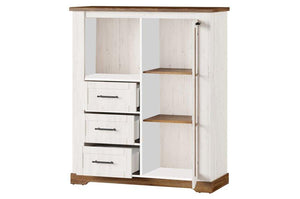 EASTWOODS | Modern 1 Door, 3 Drawer Display Unit- Country Collection! | 2020 - EASTWOODS