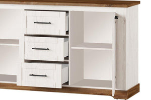 EASTWOODS | Modern 2 Door, 3 Drawer Sideboard - Country Collection! | 2020 - EASTWOODS