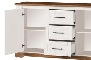 EASTWOODS | Modern 2 Door, 3 Drawer Sideboard - Country Collection! | 2020 - EASTWOODS