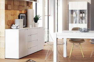 EASTWOODS |  Modern 2 Door & 4 Drawer Sideboard - SELENE Collection! | 2020 - EASTWOODS