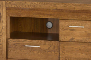 EASTWOODS |  Modern Solid Wood 1 Door, 2 Drawer TV Unit- VELVET Collection! | 2020 - EASTWOODS