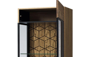 EASTWOODS |  Modern Solid Wood 1 Door DIsplay Unit (P)  - MOSAIC Collection! | 2020 - EASTWOODS