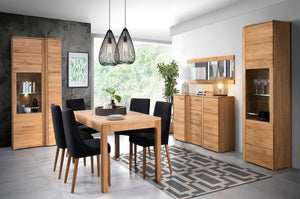 EASTWOODS |  Modern Solid Wood 1 Door Display Unit (R)- LOCARNO Collection! | 2020 - EASTWOODS
