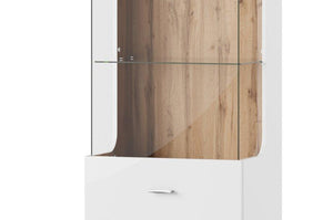 EASTWOODS |  Modern Solid Wood 1 Door Display Unit - WOOD Collection! | 2020 - EASTWOODS