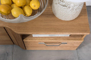 EASTWOODS |  Modern Solid Wood 1 Door TV Unit & 2 Drawers - LOCARNO Collection! | 2020 - EASTWOODS