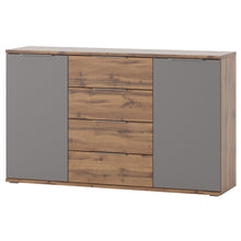 Load image into Gallery viewer, EASTWOODS |  Modern Solid Wood 2 Door &amp; 4 Drawer Sideboard - LIVORNO Collection! | 2020 - EASTWOODS