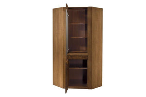 EASTWOODS |  Modern Solid Wood 2 Door Corner Display Unit - VELVET Collection! | 2020 - EASTWOODS