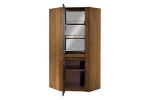 EASTWOODS |  Modern Solid Wood 2 Door Corner Display Unit - VELVET Collection! | 2020 - EASTWOODS