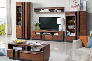 EASTWOODS |  Modern Solid Wood 2 Door Display Unit (L)  -PORTI Collection! | 2020 - EASTWOODS