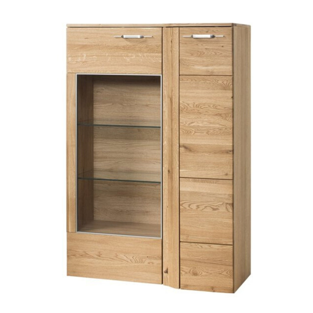 EASTWOODS |  Modern Solid Wood 2 Door Display Unit - LOCARNO Collection! | 2020 - EASTWOODS