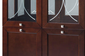 EASTWOODS |  Modern Solid Wood 4 Door Display Cabinet - GRENADA Collection! | 2020 - EASTWOODS