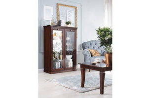 EASTWOODS |  Modern Solid Wood 4 Door Display Cabinet - GRENADA Collection! | 2020 - EASTWOODS