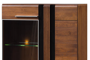 EASTWOODS |  Modern Solid Wood Medium 2 Door Display Unit  - PORTI Collection! | 2020 - EASTWOODS