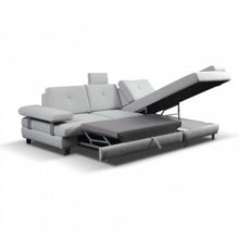 Załaduj obraz do przeglądarki galerii, EASTWOODS | NEW Large Corner Sofa &quot;GARDA&quot; | 2880mm X 1740(1900)mm | Many materials | 2020 Design - EASTWOODS