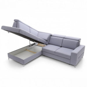 EASTWOODS | NEW Medium Size Corner Sofa "ALDO" | 2540mm X 2110mm | Many materials | 2020 Design - EASTWOODS