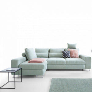 EASTWOODS | NEW Medium Size Corner Sofa "ASTI" | 2600mm X 1880mm | Many materials | 2020 Design - EASTWOODS