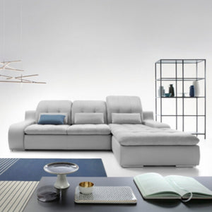 EASTWOODS | NEW Medium Size Corner Sofa "BAVERO" | 2700mm X 2050mm | Many materials | 2020 Design - EASTWOODS