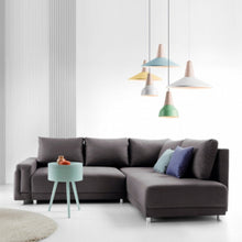 Załaduj obraz do przeglądarki galerii, EASTWOODS | NEW Medium Size Corner Sofa &quot;BEATE&quot; | 2400mm X 1950mm | Many materials | 2020 Design - EASTWOODS