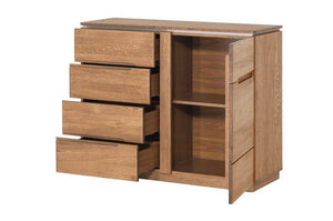 EASTWOODS |  Stylish Wooden 1 Door Sideboard & 4 Drawers - MONTENEGRO Collection! | 2020 - EASTWOODS