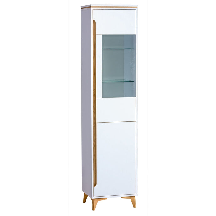 Simple Display Cabinet Unit - GAPPA | WHITE | laminated chipboard